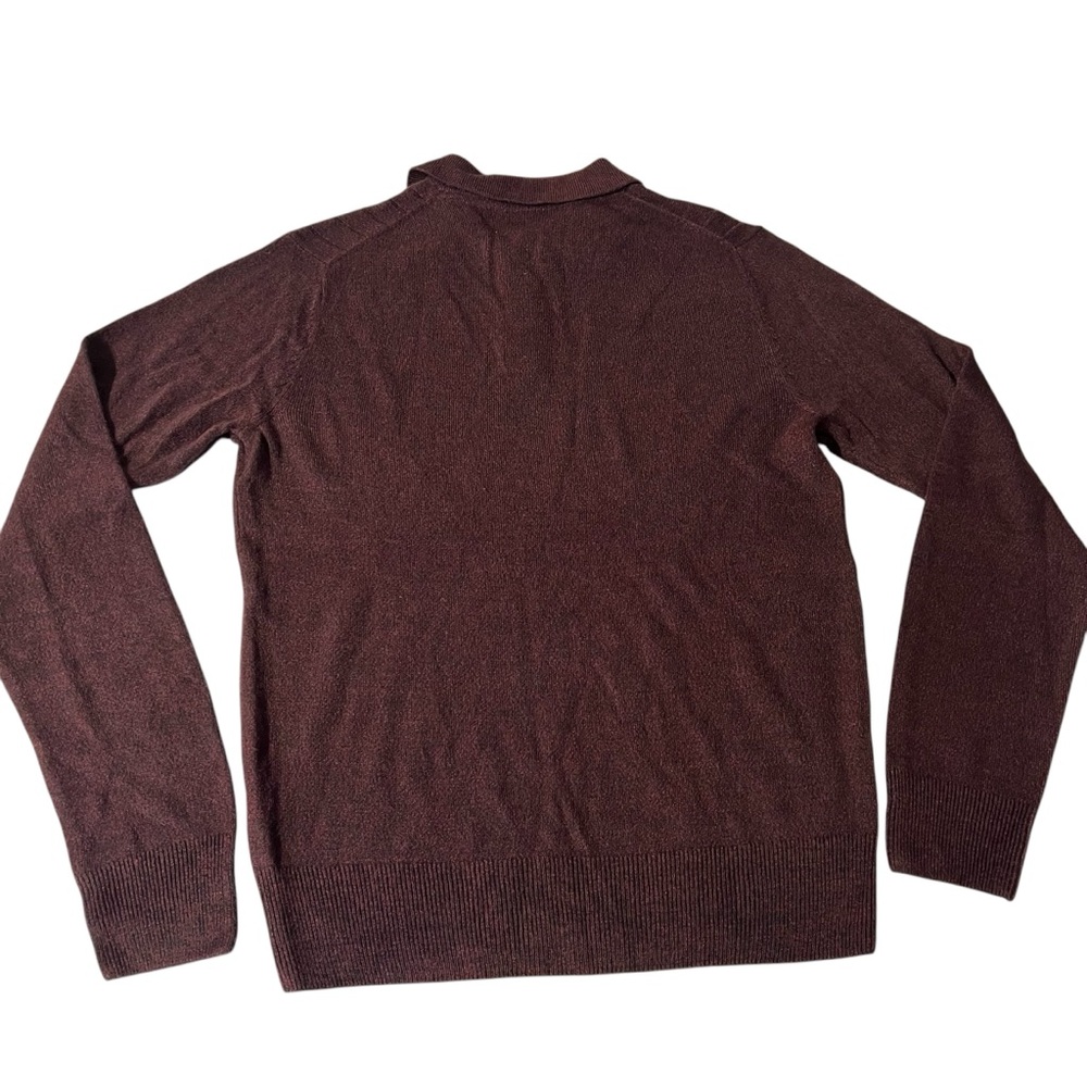 Basic Editions NWT - Men’s Ribbed Polo Sweater Sz SM - Picture 5 of 6
